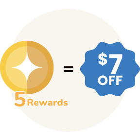 5rewards = $7 Off